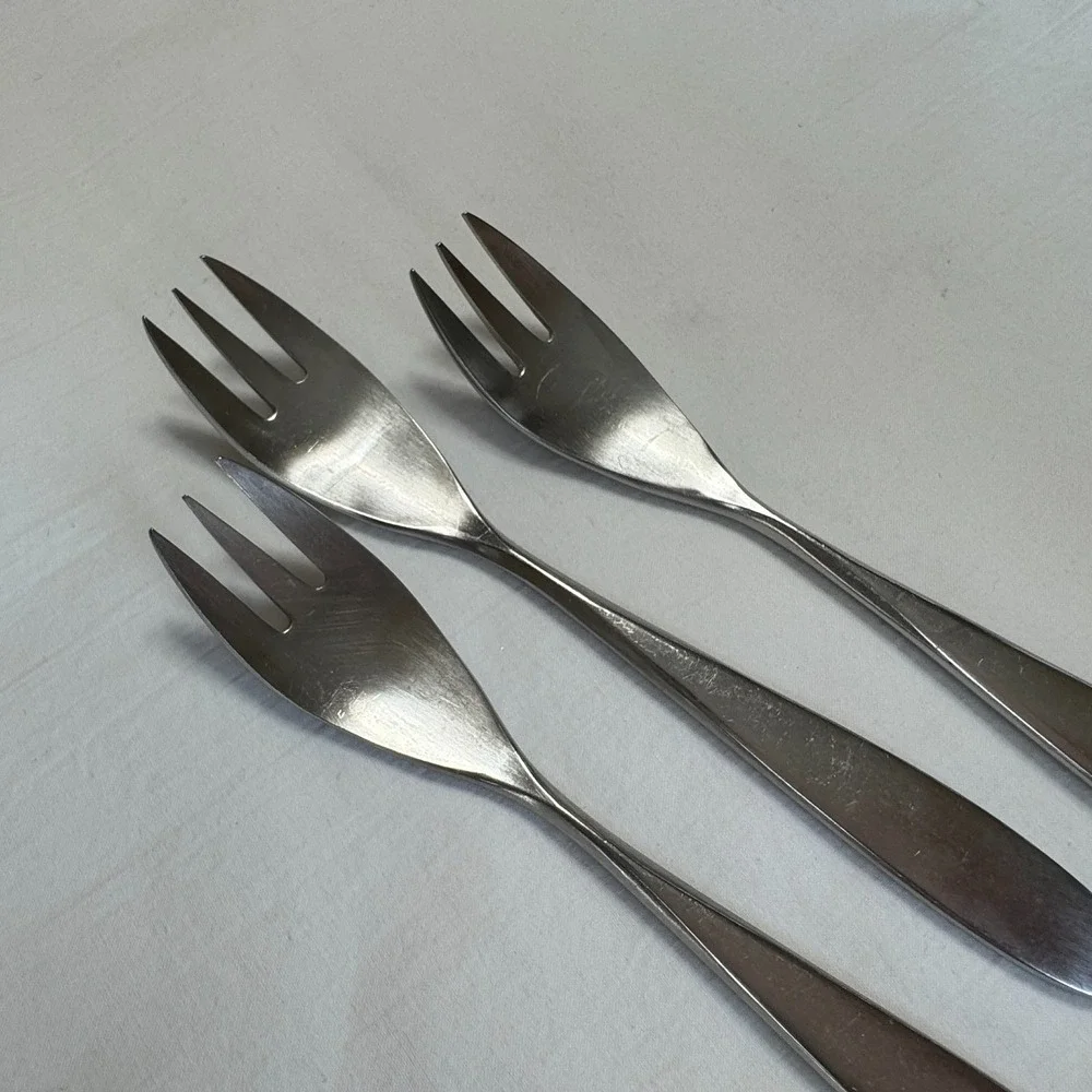Towle Silver Supreme Cutlery COPEN Lot of 3 Salad Forks
